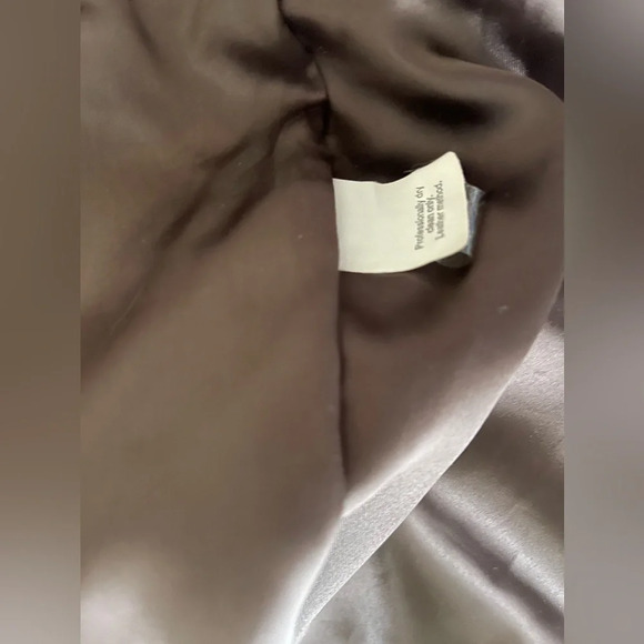 J. Crew 100% Brown Leather Jacket - Picture 3 of 5